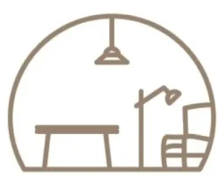 icône de l'offre Prestations<br>Design d'intérieur